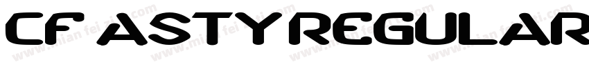 CF Asty Regular字体转换
